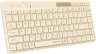 Клавиатура A4Tech Fstyler FBK26C AS бежевый USB беспроводная BT/Radio slim Multimedia (FBK26C AS)