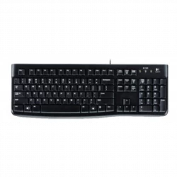Клавиатура Logitech K120 for business черный USB
