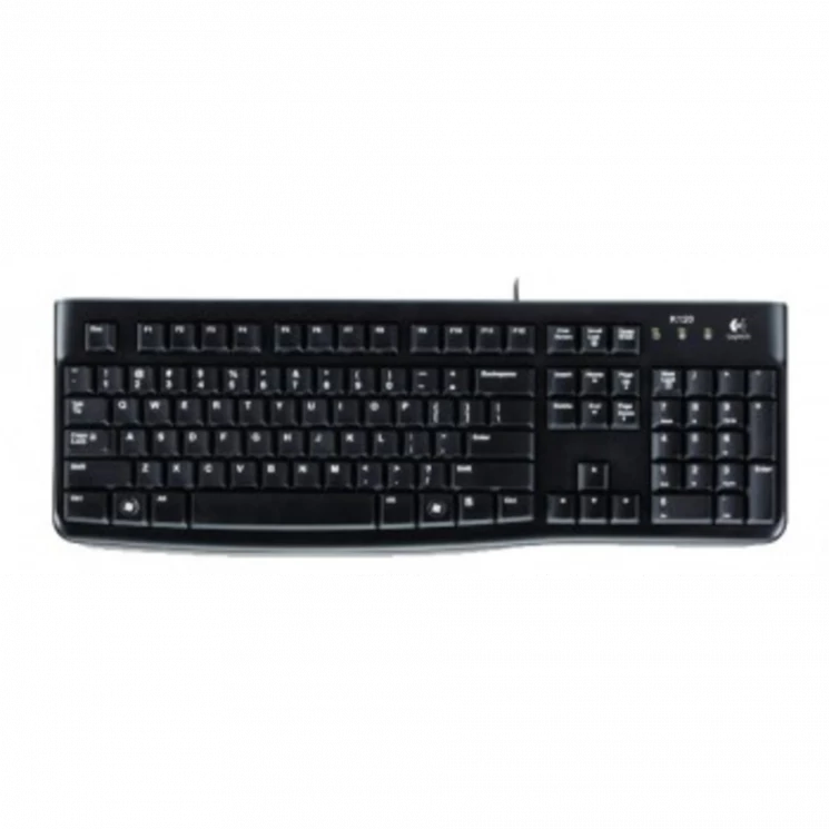 Клавиатура Logitech K120 for business черный USB