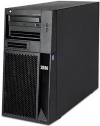 eServer IBM 43637DG x3200 (Xeon QC X3210 2.13GHz/1066MHz/8MB L2, 2x1GB, O/Bay HS в корпусе место для 4х дисков 3.5" SATA/SAS, CD-ROM, 2xRedundant 430W p/s, 3 PCI слота, 1 PCIe 1x слот, 1 PCIe 8x слот, Tower-43637DG(NEW)