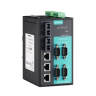 NPort S8455I-MM-SC 4-портовый преобразователь RS-232/422/485 в Ethernet cо встроенным Ethernet-коммутатором