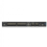 Коммутатор ZYXEL ZYXEL XGS4600-32F L3 Managed Switch, 24 port Gig SFP, 4 dual pers. and 4x 10G SFP+, stackable, dual PSU