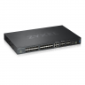 Коммутатор ZYXEL ZYXEL XGS4600-32F L3 Managed Switch, 24 port Gig SFP, 4 dual pers. and 4x 10G SFP+, stackable, dual PSU