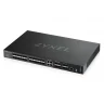 Коммутатор ZYXEL ZYXEL XGS4600-32F L3 Managed Switch, 24 port Gig SFP, 4 dual pers. and 4x 10G SFP+, stackable, dual PSU
