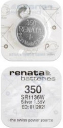 RENATA SR1136W 350 (0%Hg), Элемент питания