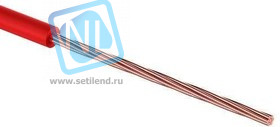 PL9212, Кабель силовой автомобильный S=6.0кв.мм. (10Ga) медь, красный