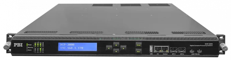 Базовый блок цифровой головной станции PBI DCP-3000MF