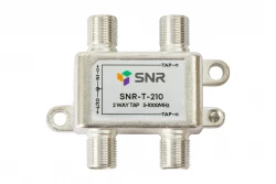 Ответвитель абонентский SNR-T-210 на 2 отвода вносимое затухание IN-TAP 10dB.
