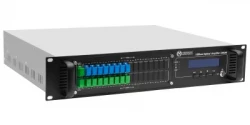 Оптический усилитель VERMAX для сетей КТВ, 2 входа, 8*19dBm выходов, WDM фильтр PON