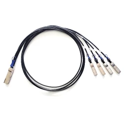 Модуль 100G, QSFP28 - 4 x SFP28 Direct Attach, дальность до 3м