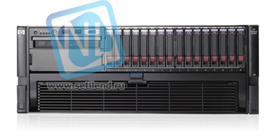 Сервер HP Proliant DL580 G5, 4 процессора Intel Quad-Core E7420 2.13GHz, 32GB DRAM, 584GB SAS