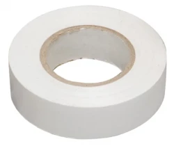 Изолента ПВХ 0.13х15мм (рул.20м) бел. IEK UIZ-13-10-K01