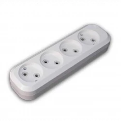 Колодка удлинителя 4-м без заземл. Makel MGP141