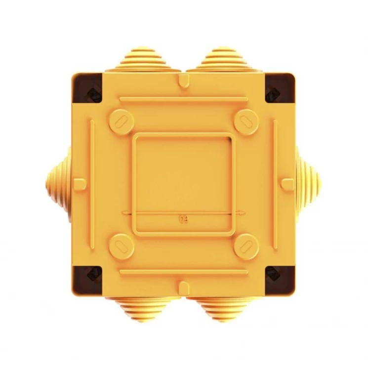 Коробка ответвительная FS 100х100х50мм 4р 450В 6А 4кв.мм с каб. вводами и клеммн. IP55 пластик. DKC