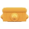 Коробка ответвительная FS 100х100х50мм 4р 450В 6А 4кв.мм с каб. вводами и клеммн. IP55 пластик. DKC