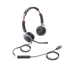 Проводная гарнитура X208-D, Дуо, HD звук, разъемы 3,5 мм Jack и USB