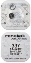 RENATA SR416SW 337, Элемент питания