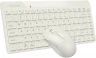 Клавиатура + мышь A4Tech Fstyler FG2200 Air2 клав:бежевый мышь:бежевый USB беспроводная slim