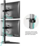Кронштейн для мониторов Onkron D208FS черный 13"-32" макс.16кг настольный поворот и наклон