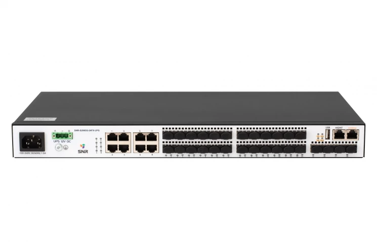 Управляемый коммутатор уровня 3 SNR-S2995G-24FX-UPS