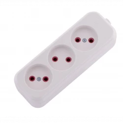 Колодка удлинителя 3-м без заземл. Lila LEZARD 720-0300-303