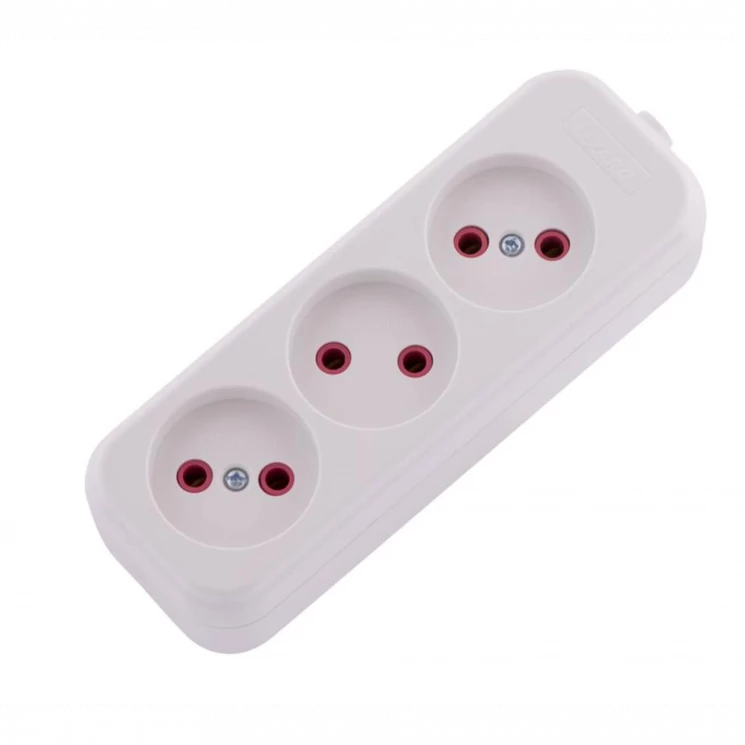 Колодка удлинителя 3-м без заземл. Lila LEZARD 720-0300-303