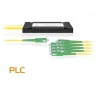 Делитель оптический планарный SNR-PLC-1x8, корпус, разъемы SC/APC