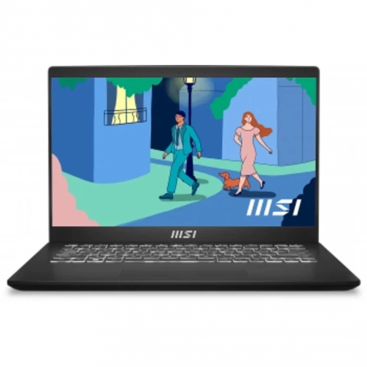 Ноутбук MSI Modern 14 C7M-048US Ryzen 7 7730U 16Gb SSD512Gb AMD Radeon 14" IPS FHD Windows 11 Home Multi Language black WiFi BT Cam (9S7-14JK12-048)