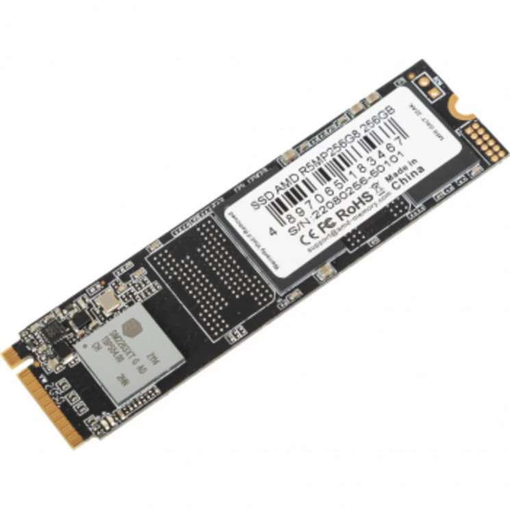 Накопитель SSD AMD PCIe 3.0 x4 256GB R5MP256G8 Radeon M.2 2280
