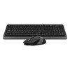 Клавиатура + мышь A4Tech Fstyler F1010 клав:черный/серый мышь:черный/серый USB Multimedia
