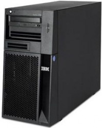 eServer IBM 436274G x3200 (Xeon QC X3210 2.13GHz/1066MHz/8MB L2, 2x1GB, O/Bay HS в корпусе место для 4х дисков SATA/SAS, CD-ROM, 2xRedundant 430W p/s,3 PCI слота, 1 PCIe 1x слот, 1 PCIe 8x слот, Tower-436274G(NEW)