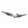 Коммутационный шнур U/UTP 4-х парный cat.5e 0.5м PVC standart серый