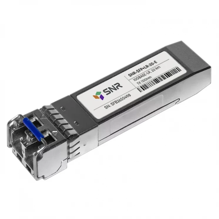 Модуль SFP+ оптический, дальность до 20км (11dB), 1310нм, до +85C
