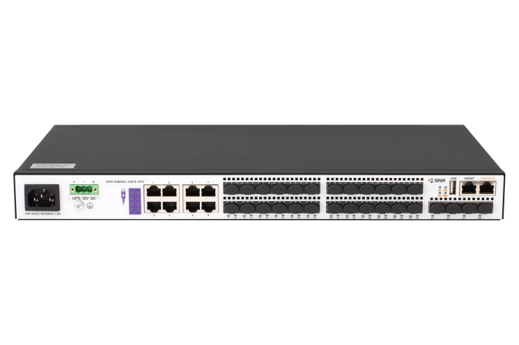 Управляемый коммутатор уровня 3 SNR-S3850G-24FX-UPS