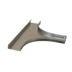 Ответвитель Т-образный горизонтальный плавный 200x50 R100-0,8 мм