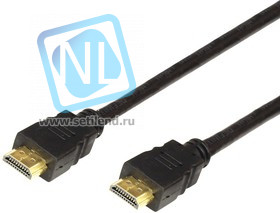17-6205-6, Шнур HDMI - HDMI с фильтрами, длина 3 метра (GOLD) (PE пакет)