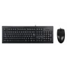 Клавиатура + мышь A4Tech KR-8520D клав:черный мышь:черный USB
