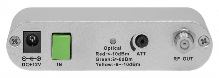 Приёмник оптический для сетей КТВ Vermax-LTP-078-6-IS