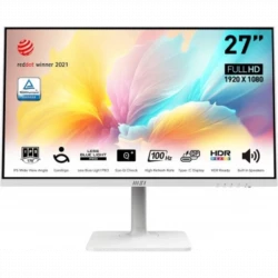 Монитор MSI 27" Modern MD2712PW белый IPS LED 1ms 16:9 HDMI M/M матовая HAS Piv 300cd 178гр/178гр 19