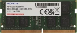 Память DDR4 16Gb 3200MHz A-Data AD4S320016G22-SGN RTL PC4-25600 CL22 SO-DIMM 260-pin 1.2В