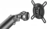 Кронштейн для мониторов Ultramounts UM713B черный 17"-32" макс.9кг крепление к столешнице поворот и