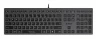 Клавиатура A4Tech Fstyler FX60 серый USB slim LED (FX60 GREY / WHITE)