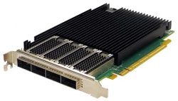 Сетевая карта 4 порта 40GBase-X (QSFP+, Intel XL710BM2), Silicom PE31640G4QI71-QX4