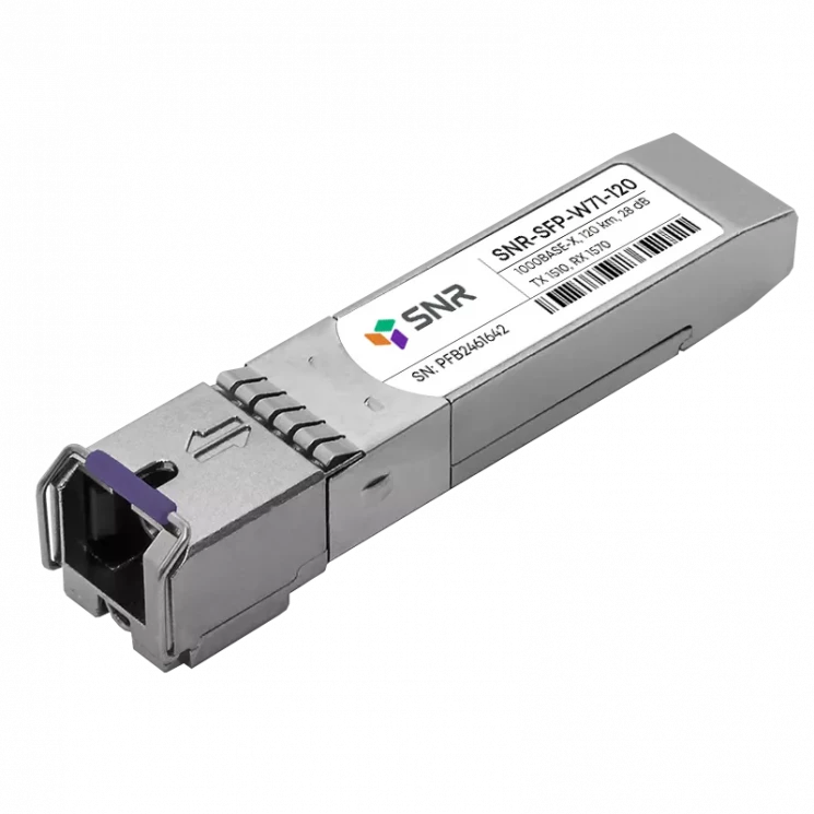 Модуль SFP WDM, дальность до 120км (28dB), 1570нм
