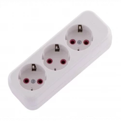 Колодка удлинителя 3-м с заземл. Lila LEZARD 720-0300-301