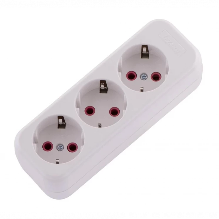 Колодка удлинителя 3-м с заземл. Lila LEZARD 720-0300-301