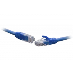 Коммутационный шнур U/UTP 4-х парный cat.5e 0.5м LSZH standart синий