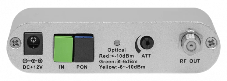 Приёмник оптический для сетей КТВ Vermax-LTP-078-6-ISp
