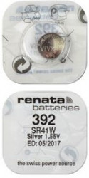 RENATA SR41W 392, Элемент питания