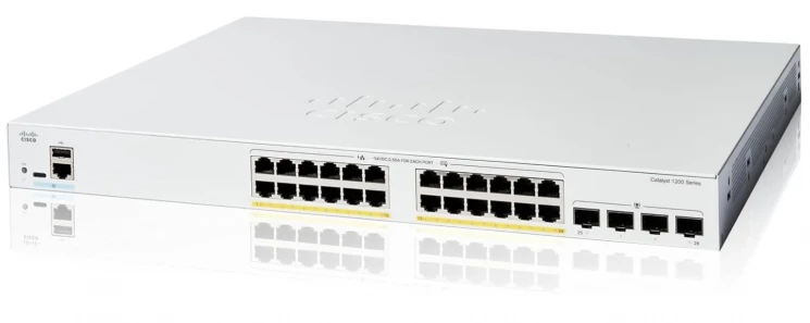 Коммутатор Cisco Catalyst C1200-24FP-4G